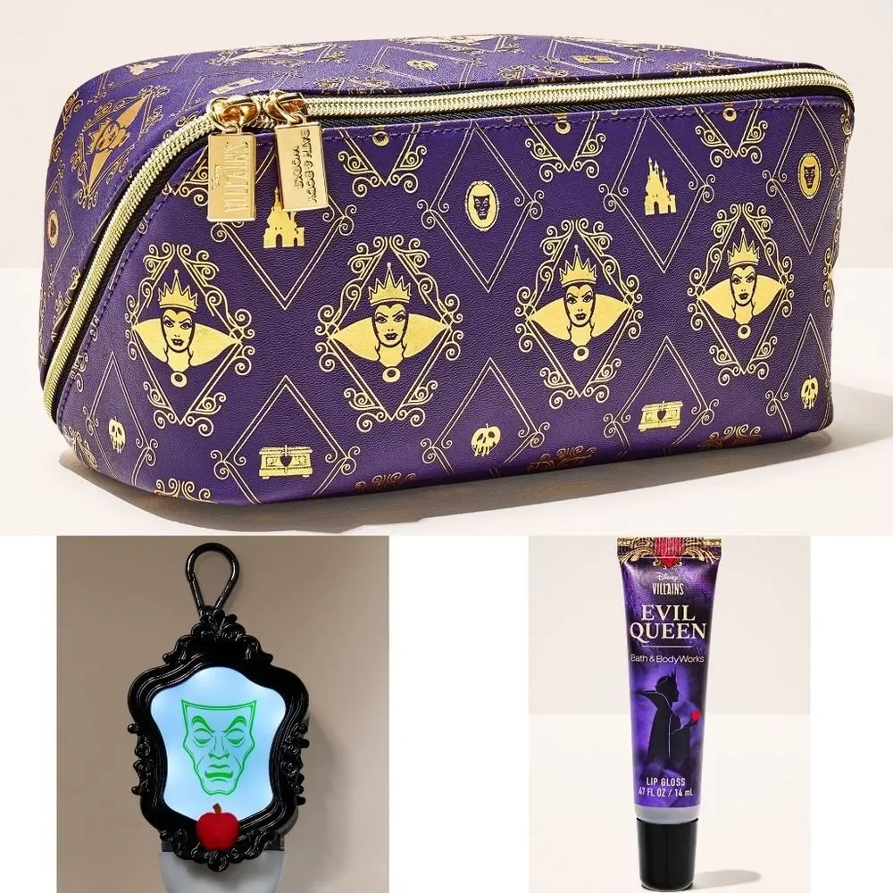 Bath Body Works Disney Villains Snow White Evil Queen 3 Piece Collection Set NEW